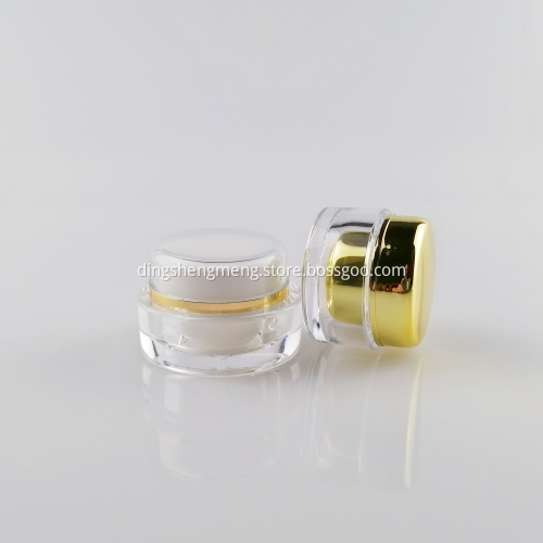 Skin Care Cosmetic Cream Jar 5g Acrylic Packaging